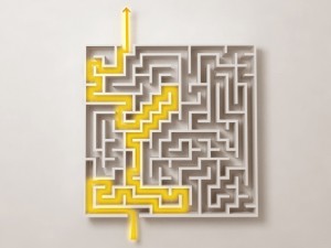 maze model Modello 3D
