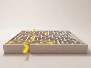 maze model 3D Model