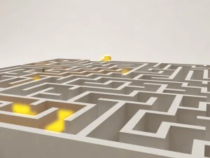 maze model 3D Model