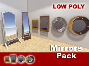 mirrors pack 3D Модель