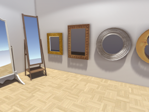 mirrors pack 3D 모델