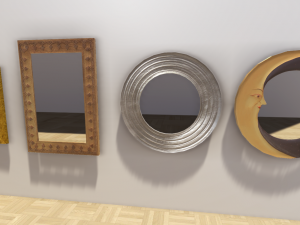 mirrors pack 3D 모델