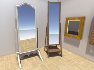 mirrors pack 3D 모델