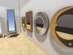 mirrors pack 3D Model