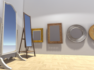 mirrors pack 3D 모델