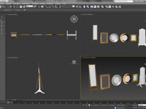 mirrors pack 3D 모델