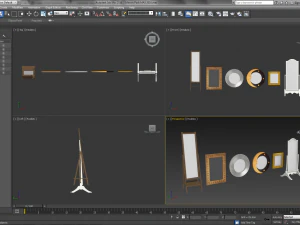mirrors pack 3D Model