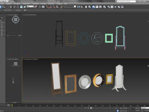mirrors pack 3D 모델