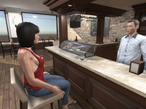 cafeteria interior 3D Модель