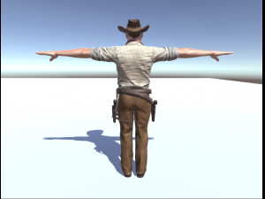 western cowboy 3D Модель