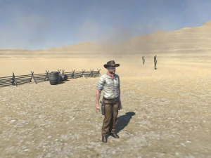 western cowboy 3D Model