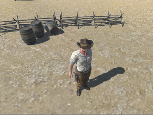 western cowboy 3D Модель