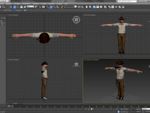 western cowboy 3D Модель
