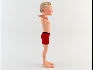 cartoon man 1 3D Модель
