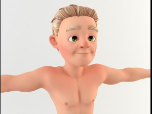 cartoon man 1 3D Модель