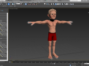 cartoon man 1 3D Модель