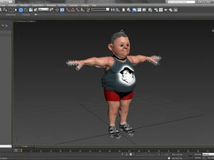 cartoon man 3 3D Model