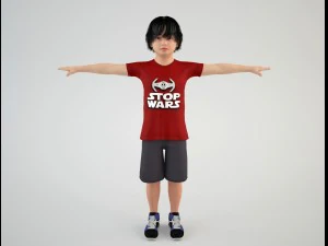 Boy 1 3D Model