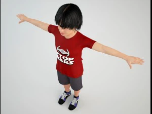 Boy 1 3D Model