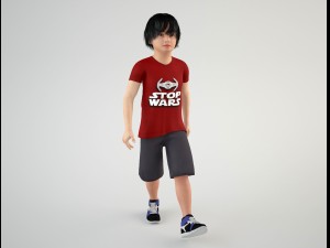 Boy 1 Model 3D
