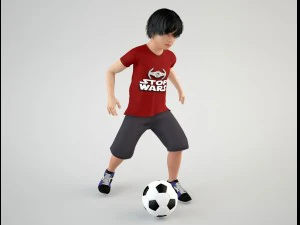 Boy 1 3D Model