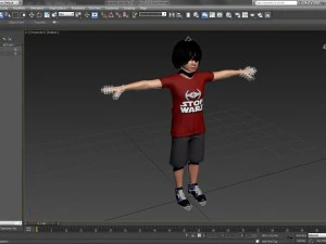 Boy 1 3D Model