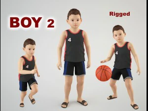 хлопчик 2 3D Модель