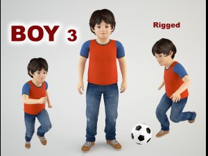 boy 3 3D Model