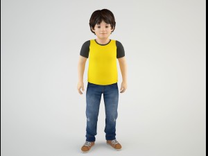boy 3 3D Model