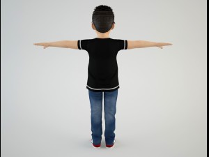boy 4 3D-Modell