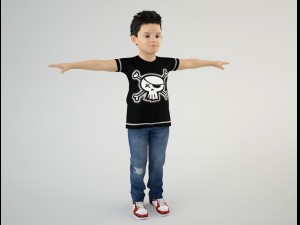 boy 4 3D-Modell