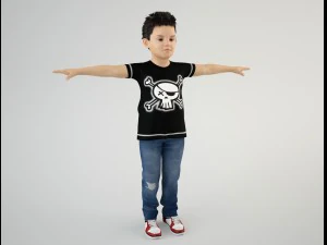 boy 4 3D Model