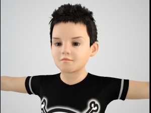 boy 4 3D-Modell