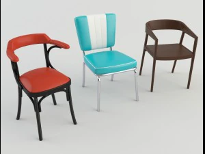 bar, kawiarnia, restauracja Model 3D