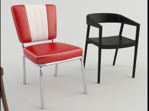 bar cafeteria restaurant 3D Model