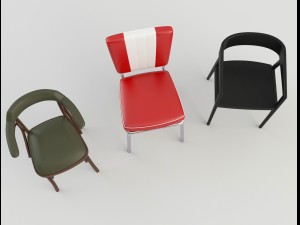 bar cafeteria restaurant 3D Model