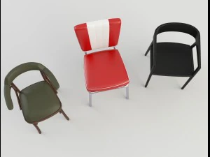 bar cafeteria restaurant 3D Model