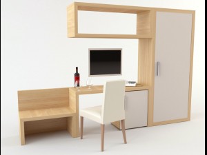 hotel furniture 3D Модель
