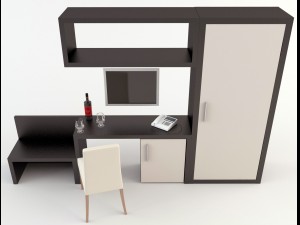 hotel furniture 3D Модель