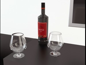 hotel furniture 3D Модель