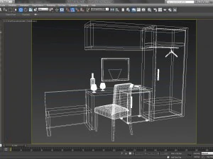 hotel furniture 3D Model