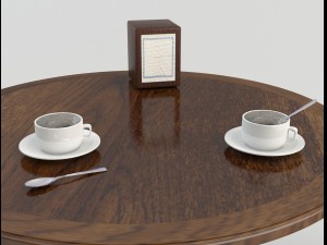 table chairs - tavern bar 2 3D-Modell