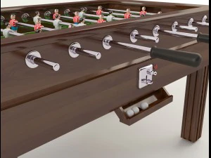 baby-foot Modèle 3D