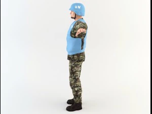 onu soldier 3D Model