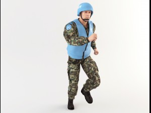 onu soldier 3D Model