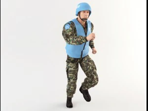 onu soldier 3D Model