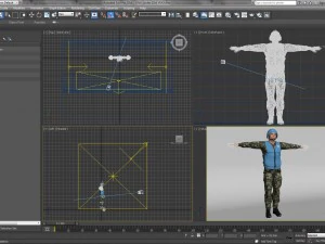onu soldier 3D Model