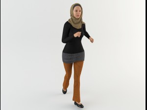 arab woman 1 3D Model