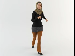 arab woman 1 3D Model
