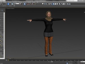 arab woman 1 3D Model